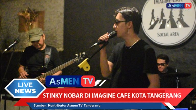 Kabar Hangat: Stinky Meriahkan Nobar Persija vs Persib di Imagine Cafe Tangerang, Padukan Semangat Bola dan Musik